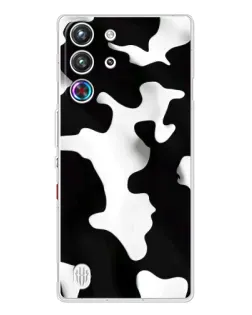 Чехол для ZTE Nubia RedMagic 10 Pro с картинкой «Черно-белое пятно»