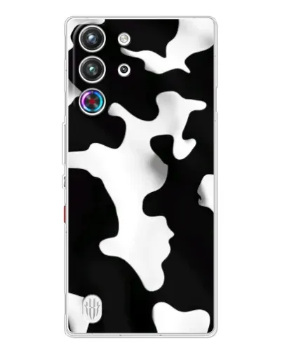 Чехол для ZTE Nubia RedMagic 10 Pro с картинкой «Черно-белое пятно»