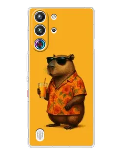 Чехол для ZTE Nubia RedMagic 10 Pro с картинкой «Капибара на отдыхе» Чехол для ZTE Nubia RedMagic 10 Pro с картинкой «Капибара на отдыхе»