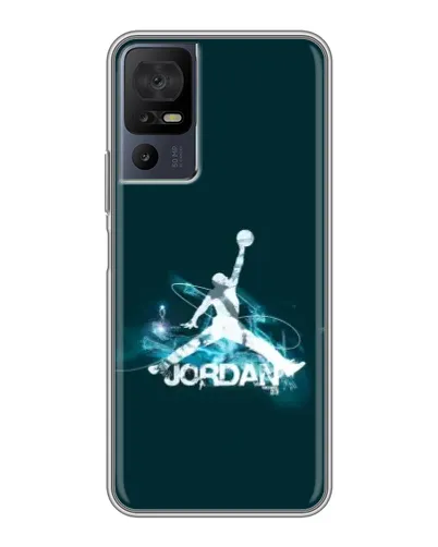 Чехол для ZTE Nubia RedMagic 11 Pro Plus с картинкой «Jordan Blue Fire»