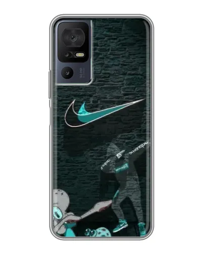 Чехол для ZTE Nubia RedMagic 11 Pro Plus с картинкой «Спортивный арт Nike» Чехол для ZTE Nubia RedMagic 11 Pro Plus с картинкой «Спортивный арт Nike»