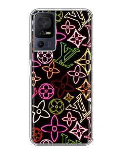Чехол для ZTE Nubia RedMagic 11 Pro Plus с картинкой «Неоновый микс Nike»