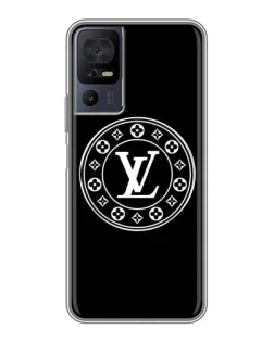 Чехол для ZTE Nubia RedMagic 11 Pro Plus с картинкой «LV — печать стиля»