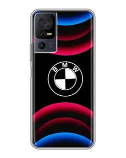 Чехол для ZTE Nubia RedMagic 11 Pro Plus с картинкой «Логотип BMW и неоновые дуги» Чехол для ZTE Nubia RedMagic 11 Pro Plus с картинкой «Логотип BMW и неоновые дуги»