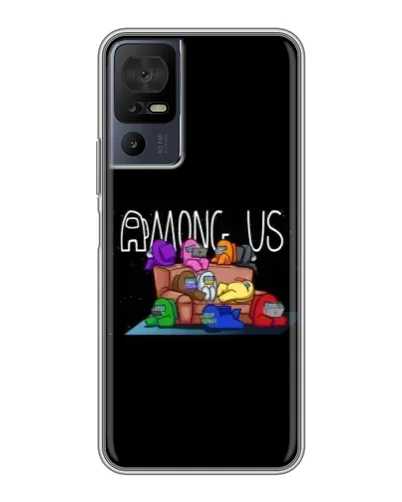 Чехол для ZTE Nubia RedMagic 11 Pro Plus с картинкой «Логотип Among Us» Чехол для ZTE Nubia RedMagic 11 Pro Plus с картинкой «Логотип Among Us»