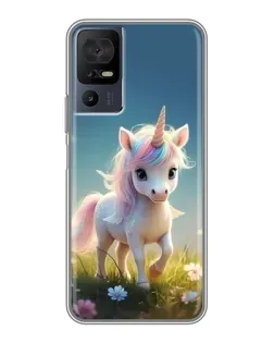 Чехол для ZTE Nubia RedMagic 11 Pro Plus с картинкой «Единорог на поляне» Чехол для ZTE Nubia RedMagic 11 Pro Plus с картинкой «Единорог на поляне»