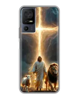 Чехол для ZTE Nubia RedMagic 11 Pro Plus с картинкой «Лев Иуды и Свет»