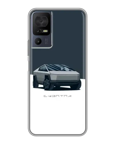 Чехол для ZTE Nubia RedMagic 11 Pro Plus с картинкой «Серебристый Cybertruck Tesla» Чехол для ZTE Nubia RedMagic 11 Pro Plus с картинкой «Серебристый Cybertruck Tesla»