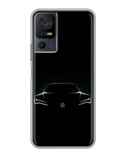 Чехол для ZTE Nubia RedMagic 11 Pro Plus с картинкой «Mercedes — силуэт авто» Чехол для ZTE Nubia RedMagic 11 Pro Plus с картинкой «Mercedes — силуэт авто»