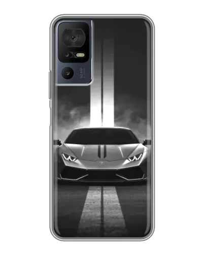 Чехол для ZTE Nubia RedMagic 11 Pro Plus с картинкой «Lamborghini симметрия дорог»