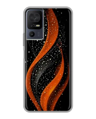 Чехол для ZTE Nubia RedMagic 11 Pro Plus с картинкой «Огненная звездная волна»