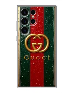 Чохол для ZTE nubia RedMagic 11 Pro з картинкою «Gucci — фірмова смуга та золото» Чохол для ZTE nubia RedMagic 11 Pro з картинкою «Gucci — фірмова смуга та золото»