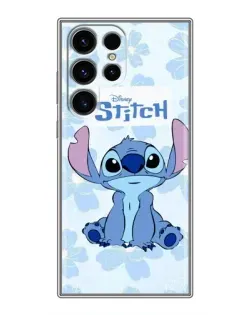 Чехол для ZTE nubia RedMagic 11 Pro с картинкой «Stitch среди цветов»