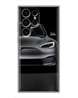 Чехол для ZTE nubia RedMagic 11S Pro+ с картинкой «Tesla Model S Look»