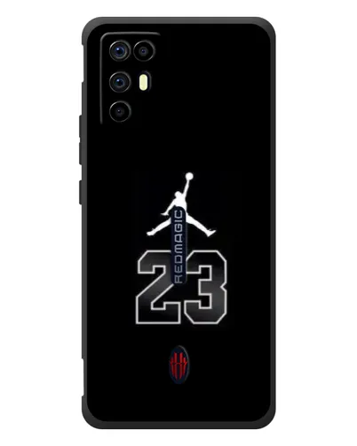 Чехол для ZTE Nubia RedMagic 6R с картинкой «Jordan Flight 23»