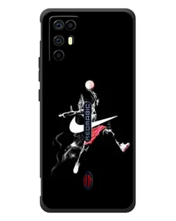 Чехол для ZTE Nubia RedMagic 6R с картинкой «Jordan Jumpman»