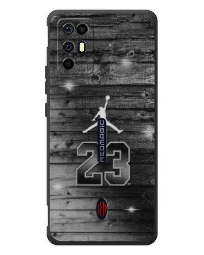 Чехол для ZTE Nubia RedMagic 6R с картинкой «Jordan Carbon 23»