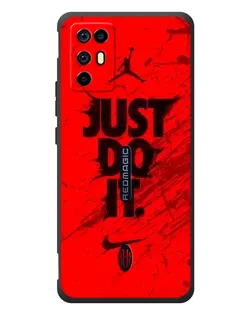 Чехол для ZTE Nubia RedMagic 6R с картинкой «Nike Just Do It»