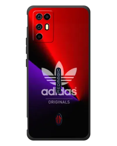 Чехол для ZTE Nubia RedMagic 6R с картинкой «Adidas Red Neon»