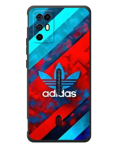 Чехол для ZTE Nubia RedMagic 6R с картинкой «Абстракция Adidas»