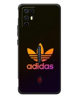 Чехол для ZTE Nubia RedMagic 6R с картинкой «Градиент Adidas»