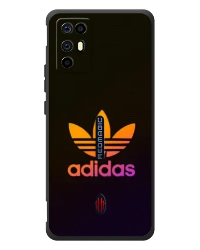Чехол для ZTE Nubia RedMagic 6R с картинкой «Градиент Adidas»