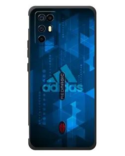Чехол для ZTE Nubia RedMagic 6R с картинкой «Adidas Sport Art»