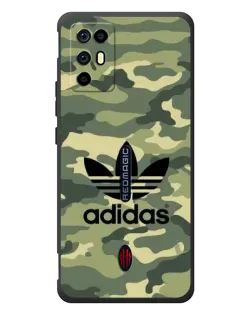 Чехол для ZTE Nubia RedMagic 6R с картинкой «Милитари стиль Adidas»