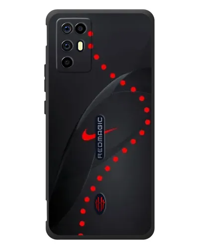 Чехол для ZTE Nubia RedMagic 6R с картинкой «Абстрактный дизайн Nike»