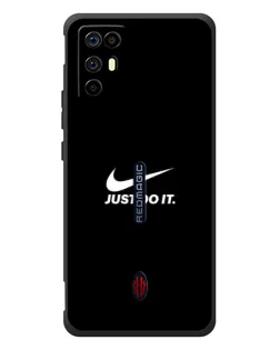 Чехол для ZTE Nubia RedMagic 6R с картинкой «Минимализм от Nike»