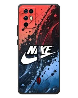 Чехол для ZTE Nubia RedMagic 6R с картинкой «Градиентный принт Найк»