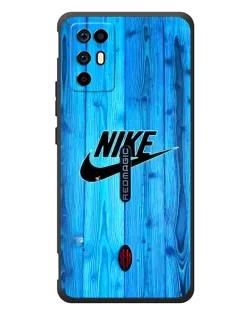 Чехол для ZTE Nubia RedMagic 6R с картинкой «Голубое дерево Nike»