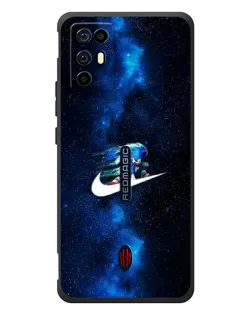 Чехол для ZTE Nubia RedMagic 6R с картинкой «Звездный путь Nike»