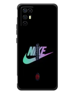 Чехол для ZTE Nubia RedMagic 6R с картинкой «Nike — городская ночь»