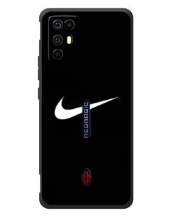 Чехол для ZTE Nubia RedMagic 6R с картинкой «Минималистический Найк»