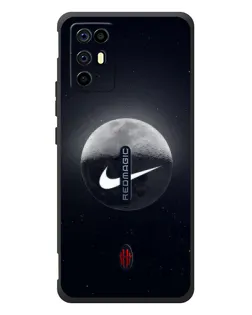 Чехол для ZTE Nubia RedMagic 6R с картинкой «Nike в стиле граффити»