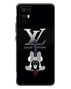 Чехол для ZTE Nubia RedMagic 6R с картинкой «LV и Минни Маус»