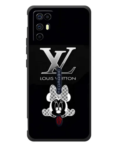 Чехол для ZTE Nubia RedMagic 6R с картинкой «LV и Минни Маус»