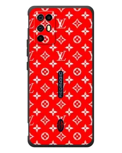Чехол для ZTE Nubia RedMagic 6R с картинкой «Яркий паттерн LV»