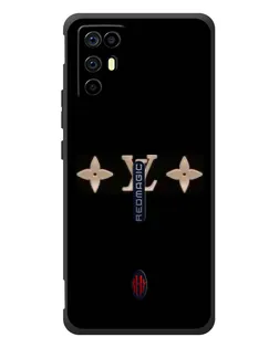 Чехол для ZTE Nubia RedMagic 6R с картинкой «Louis Vuitton — минимализм»