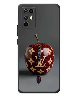 Чехол для ZTE Nubia RedMagic 6R с картинкой «Красное яблоко LV»