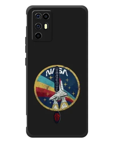 Чехол для ZTE Nubia RedMagic 6R с картинкой «NASA — эмблема миссии» Чехол для ZTE Nubia RedMagic 6R с картинкой «NASA — эмблема миссии»