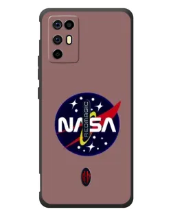 Чехол для ZTE Nubia RedMagic 6R с картинкой «NASA — ретро космос»