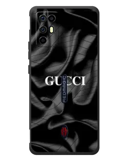 Чохол для ZTE Nubia RedMagic 6R з картинкою «Gucci — шовкові хвилі»