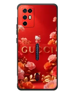 Чохол для ZTE Nubia RedMagic 6R з картинкою «Gucci — золотий сад»