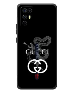 Чохол для ZTE Nubia RedMagic 6R з картинкою «Gucci — срібна змія»
