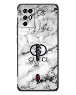 Чохол для ZTE Nubia RedMagic 6R з картинкою «Gucci — мармуровий шик»