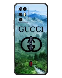 Чохол для ZTE Nubia RedMagic 6R з картинкою «Gucci — гірський пейзаж»