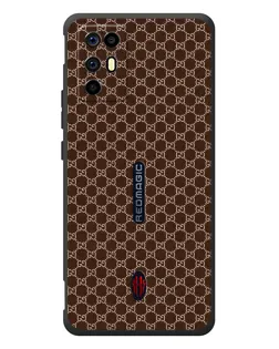 Чохол для ZTE Nubia RedMagic 6R з картинкою «Gucci — шоколадна сітка»