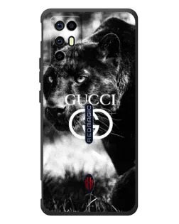 Чохол для ZTE Nubia RedMagic 6R з картинкою «Gucci — дика природа»